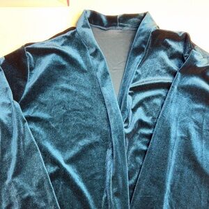 Beautiful Velvet Duster - 5X